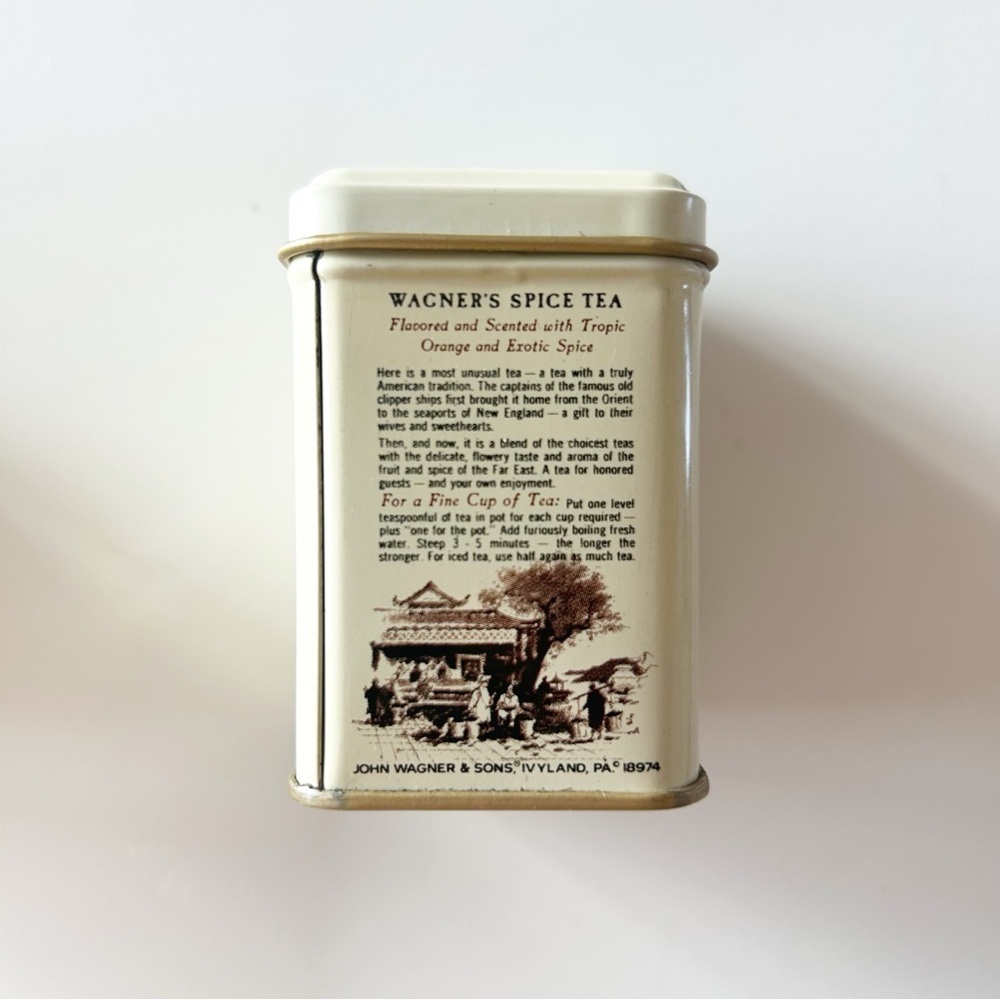 Vintage John Wagner & Sons Tea Tins Ceylon Breakfast Spice & Irish - Picture 8 of 10